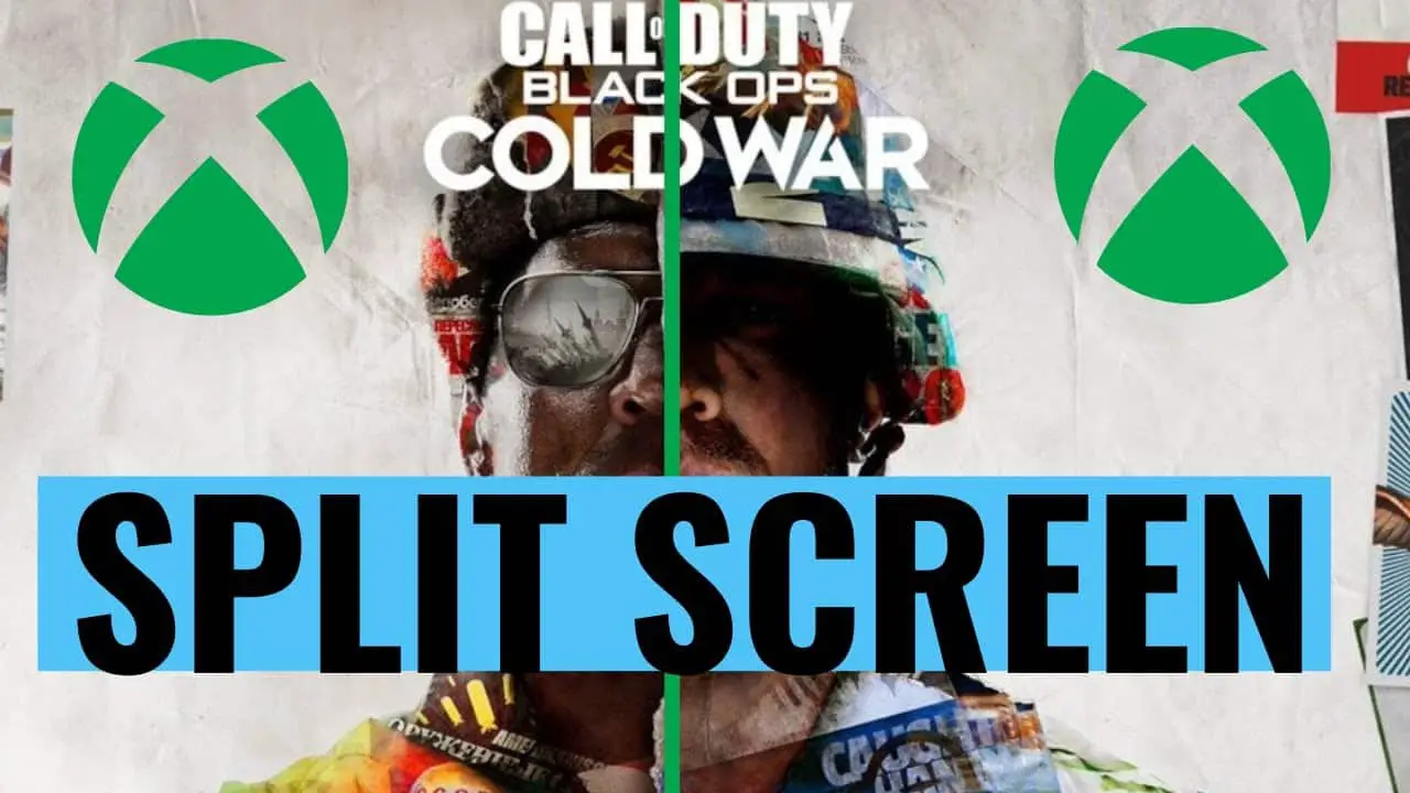 How to split-screen Call of duty Cold War Xbox with videos